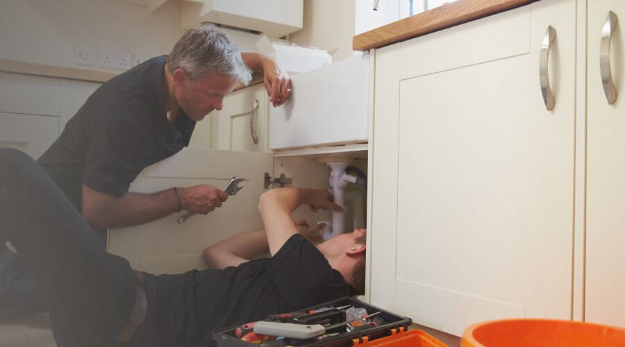 Professional burst pipe repair services in Laurel, IN